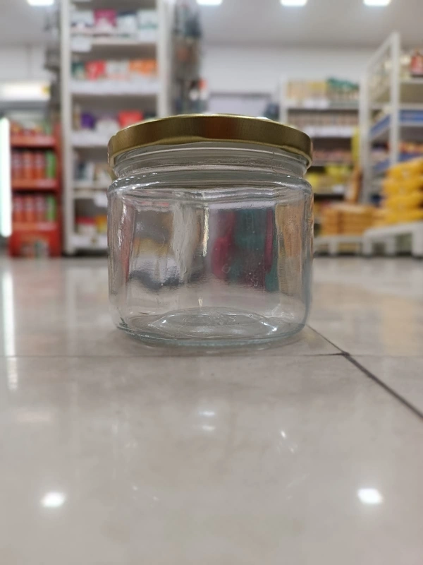 ROUND GLASS JAR 200ML