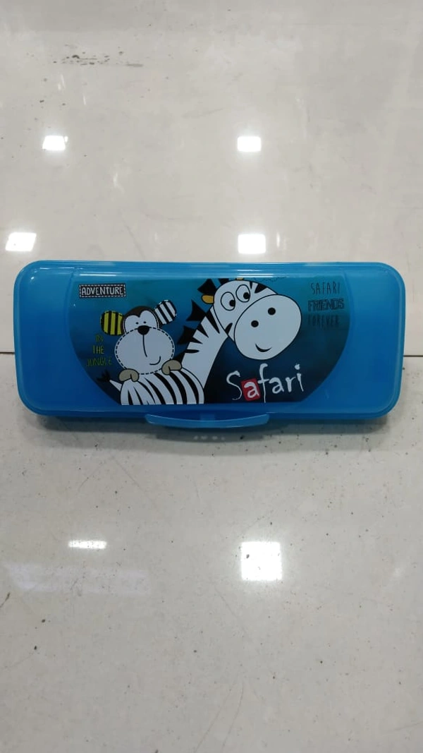 SAFARI PLASTIC PENCIL BOX 3