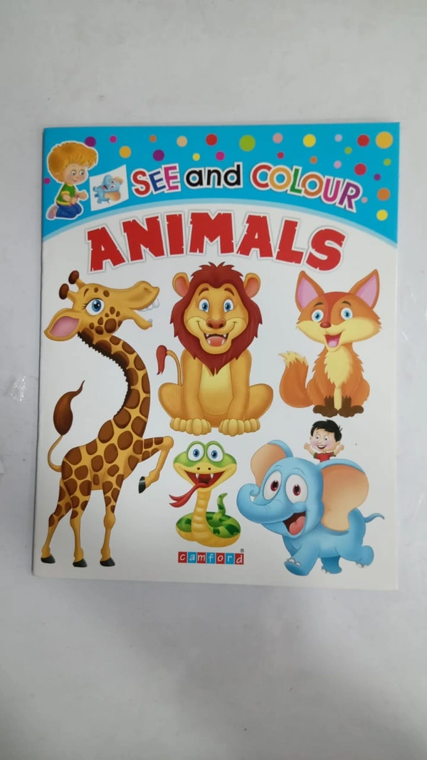 SEE AND COLOUR ANIMALS 1