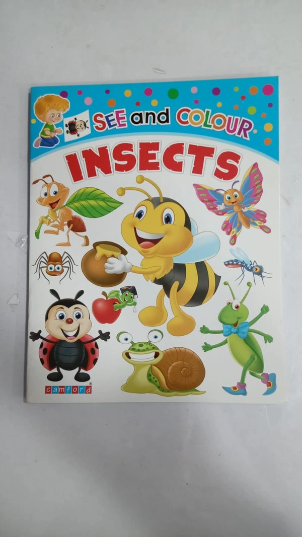 SEE AND COLOUR INSECTS