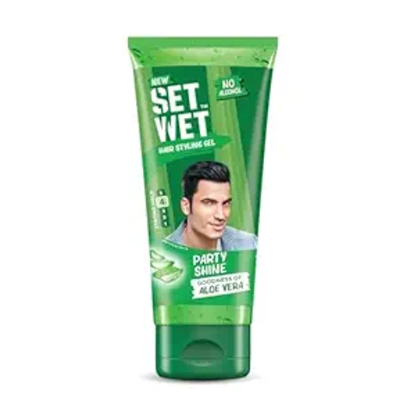 SET WET STYLING GEL PARTY SHINE 100G