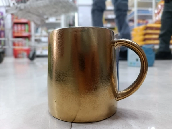 SOMNY ALIVE MILK MUG GOLD