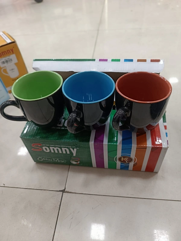 SOMNY COSSEE MUGS 6PCS