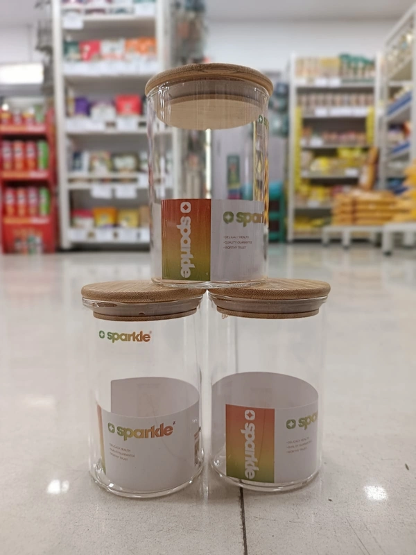 SPARKLE GLASSWARE 3PCS