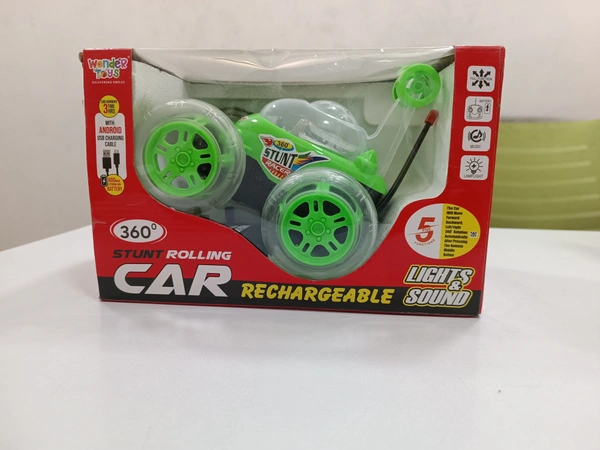 STUNT ROLLING CAR