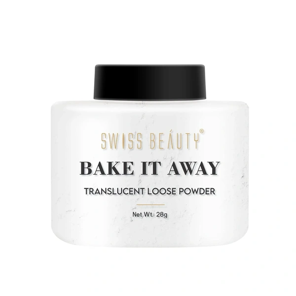 SWISS BEAUTY BAKE IT AWAY TRANSLUCENT LOOSE POWDER