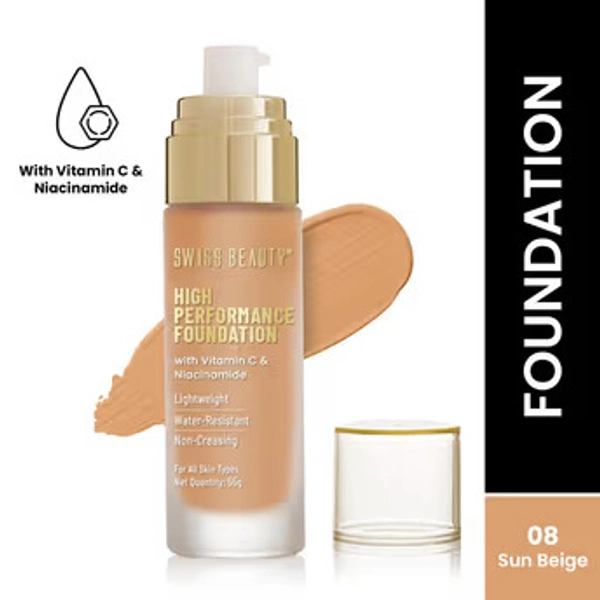 SWISS BEAUTY HIGH PERFORMANCE FOUNDATION - 8