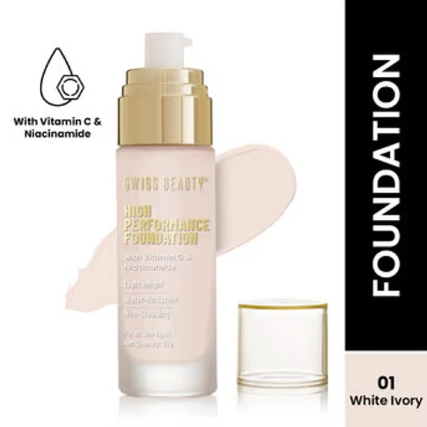 SWISS BEAUTY HIGH PERFORMANCE FOUNDATION - 1
