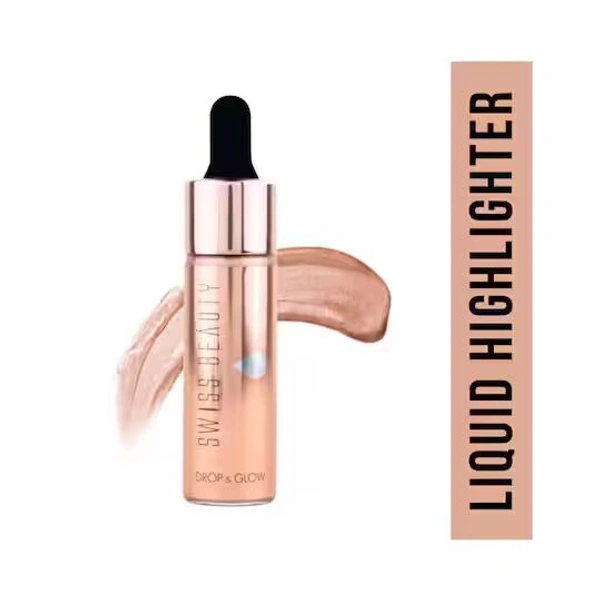 SWISS BEAUTY LIQUID HIGHLIGHTER DROP & GLOW - 03 METAL