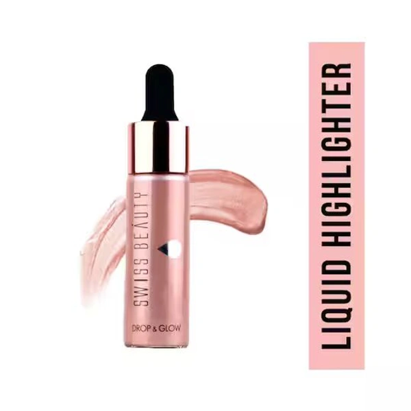 SWISS BEAUTY LIQUID HIGHLIGHTER DROP & GLOW - 01 LIGHT PINK
