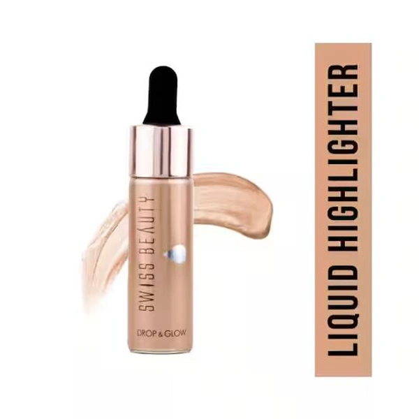 SWISS BEAUTY LIQUID HIGHLIGHTER DROP & GLOW - 04 LIGHT BROWN