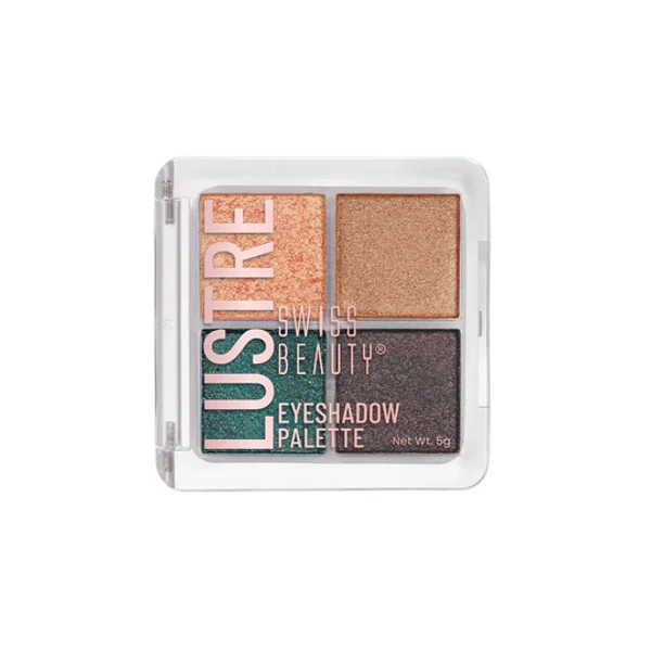 SWISS BEAUTY LUSTRE EYESHADOW PALETTE - 4
