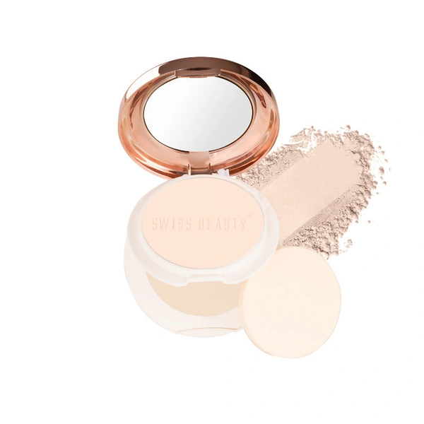 SWISS BEAUTY OIL CONTROL COMPACT POWDER - 3