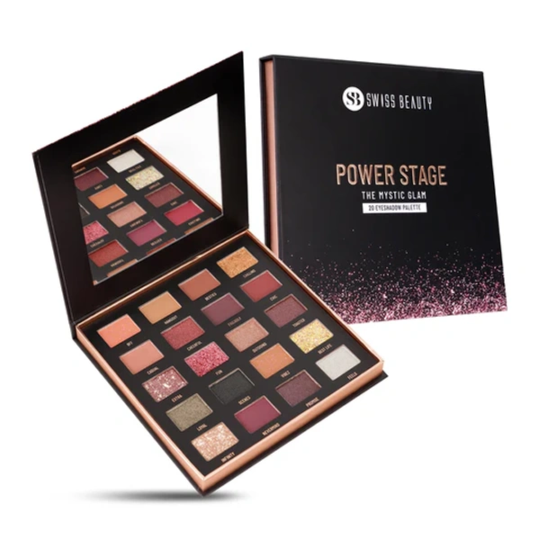SWISS BEAUTY POWER STAGE THE ROYAL TRIBE 20 EYESHADOW PALETTE - 1