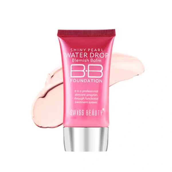 SWISS BEAUTY SHINY PEARL WATER DROP BLEMISH BALM - Swiss Beauty Shiny Pearl Water Drop Blemish Balm BB Foundation - 02
