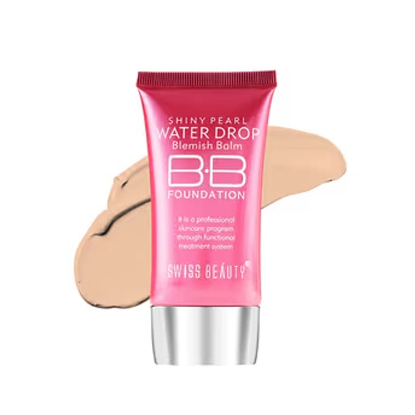 SWISS BEAUTY SHINY PEARL WATER DROP BLEMISH BALM - Swiss Beauty Shiny Pearl Water Drop Blemish Balm BB Foundation - 03