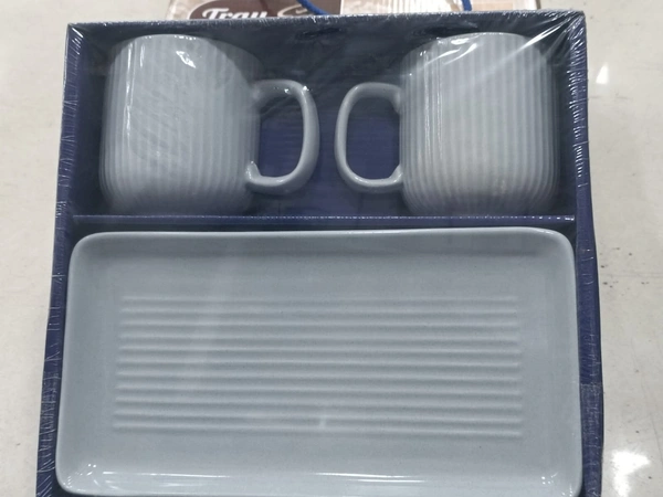 TRAY & MUGS SET