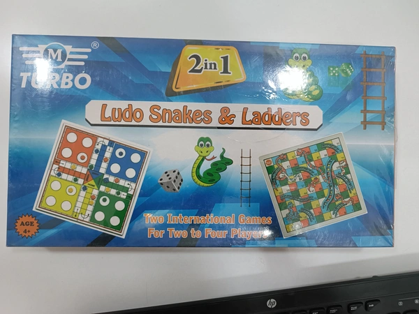 TURBO 2IN1 LUDO SNAKES & LADDERS