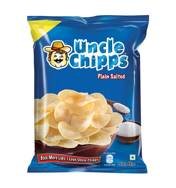 UNCLE CHIPPS PLAIN SALTED 48.1G
