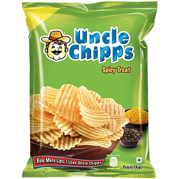 UNCLE CHIPPS SPICY TREAT 48.1G