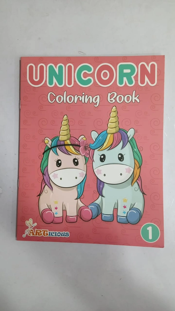 UNICORN COLORING BOOK 2