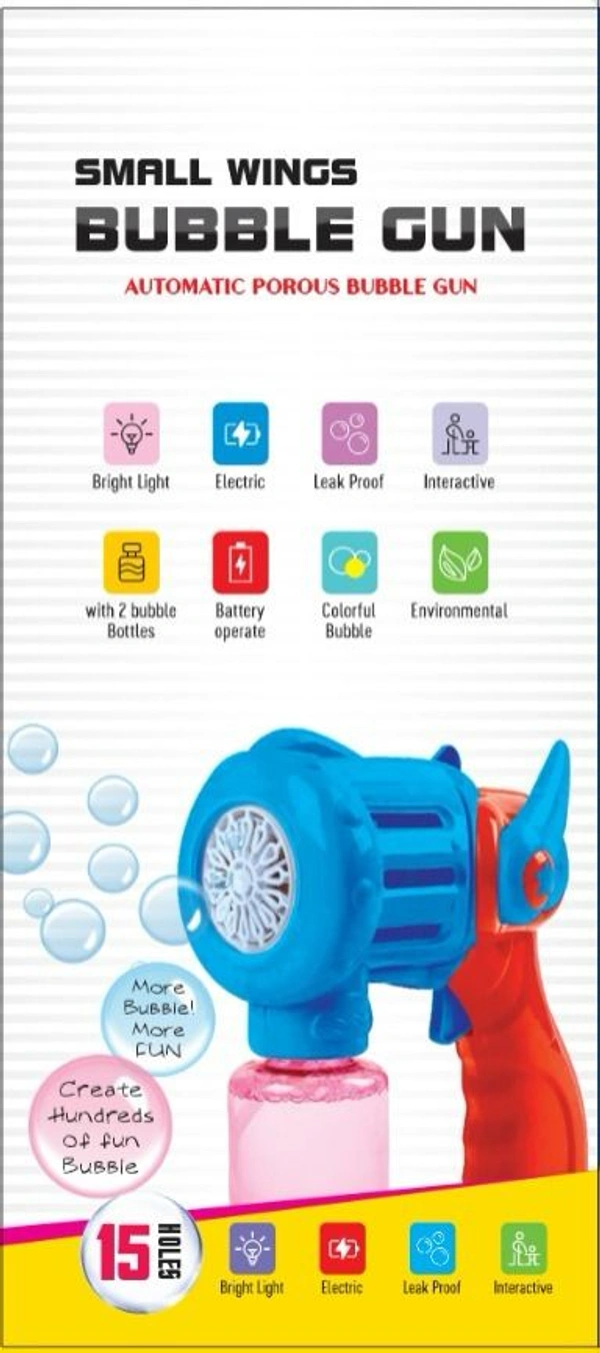 Wings Bubble Gun Chargeable