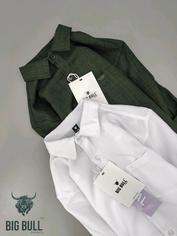 Brand Plain Shirt - M L XL