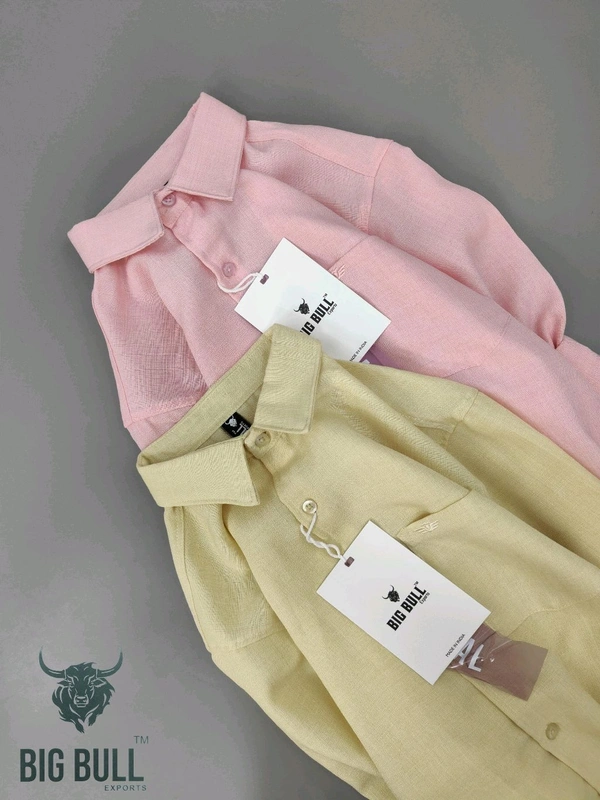Brand Plain Shirt - M L XL