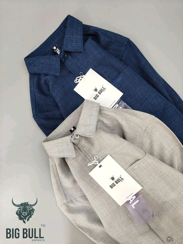 Brand Plain Shirt - M L XL