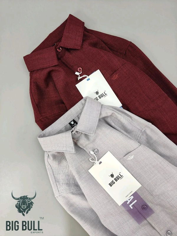 Brand Plain Shirt - M L XL