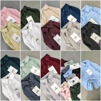 Brand Plain Shirt - M L XL