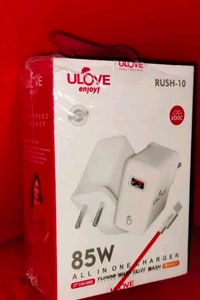 85 W ALL IN CHARGER SUPPORT WITH TYPE C CABLE
Name: 85 W ALL IN CHARGER SUPPORT WITH TYPE C CABLE - White, Free
