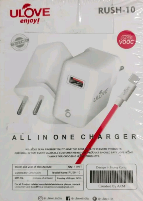 85 W ALL IN CHARGER SUPPORT WITH TYPE C CABLE
Name: 85 W ALL IN CHARGER SUPPORT WITH TYPE C CABLE - White, Free