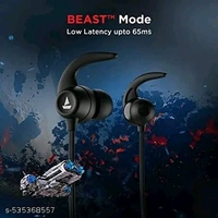 Trendy Anc Geming Neckband Headphone  - Black