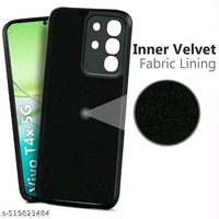 vivo T4x Mobile Cover  - Black