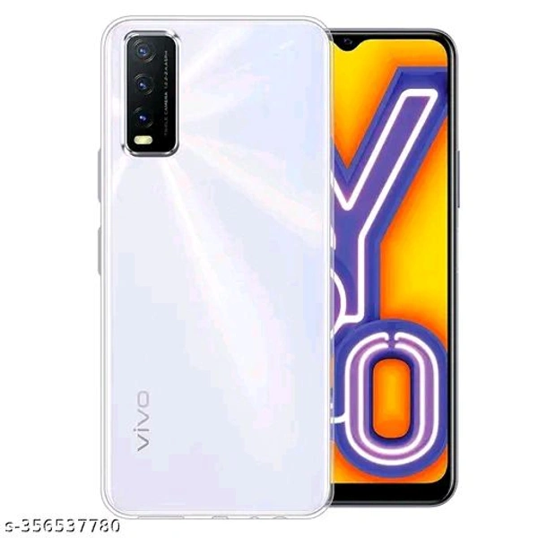 Vivo Y20 Mobile Cover  - White