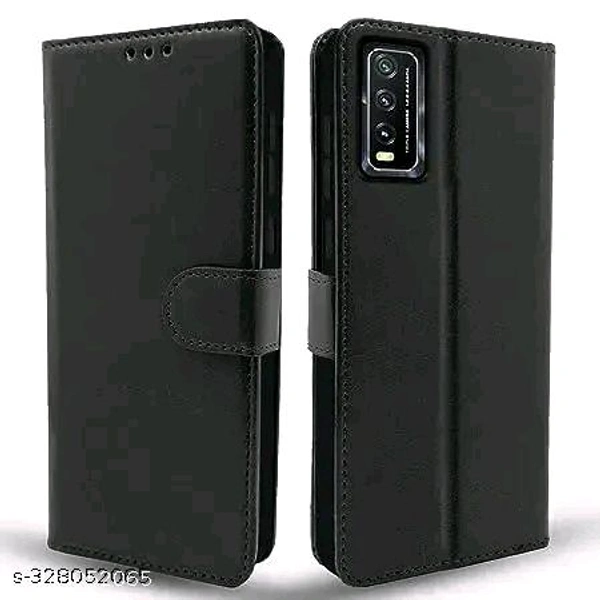 Vivo Y20 Mobile Cover  - Black
