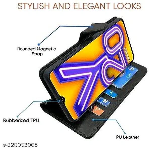 Vivo Y20 Mobile Cover  - Black