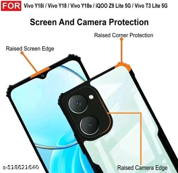 Y18 Mobile Cover  - Black