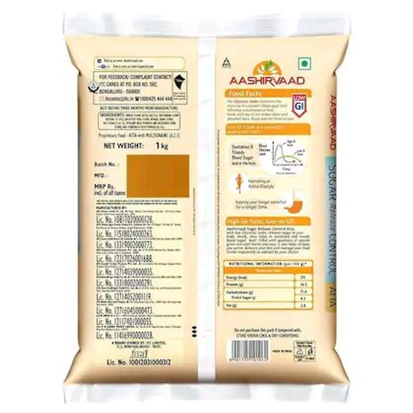 Aashirvaad Sugar Control Atta 1 kg