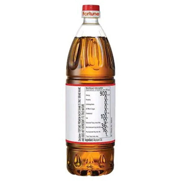 Fortune Premium Kachi Ghani Pure Mustard Oil 1 L