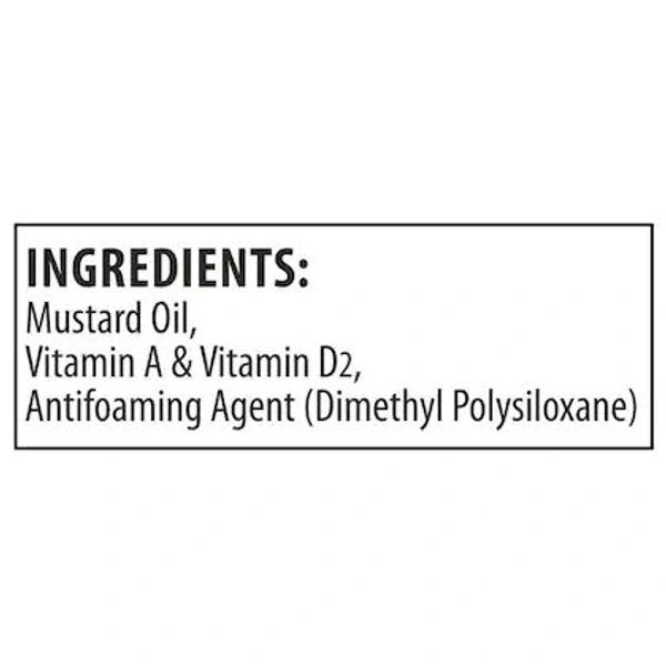 Dhara Kachi Ghani Mustard Oil 1 L (Pouch)