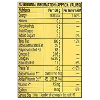 Dhara Nourish Vit A E Refined Sunflower Oil 1 L