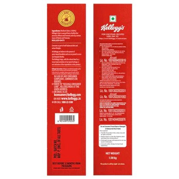 Kellogg's Breakfast Oats 1500 g