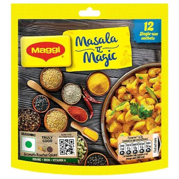 Maggie Maggi Masala Ae Magic 6 g (Pack of 12)