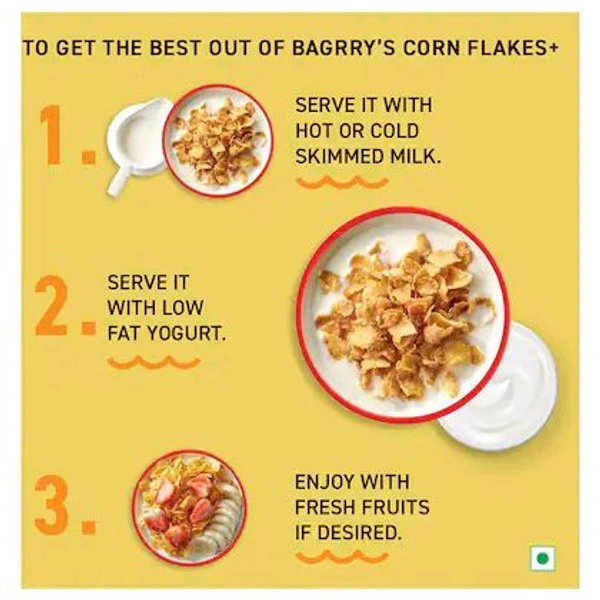 Bagrry's Original & Healthier Cornflakes Plus 800 g
