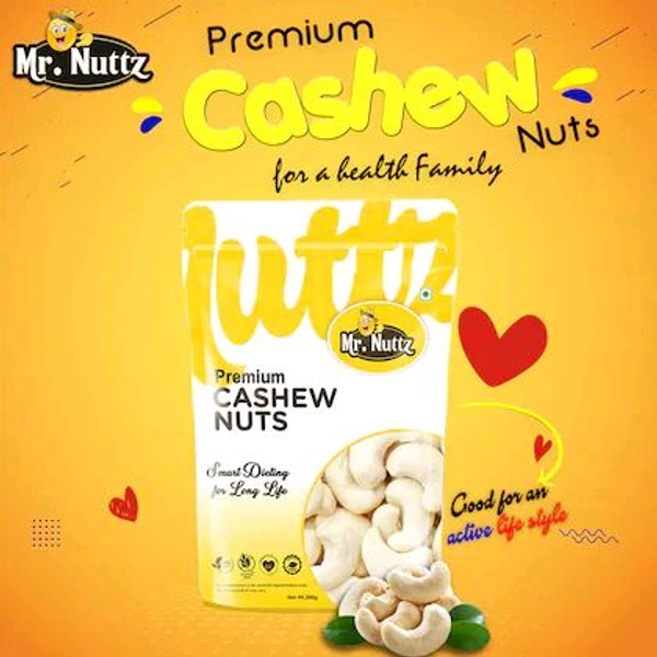 Mr.Nuttz Whole (W320) Cashew 1kg (2 X 500g)