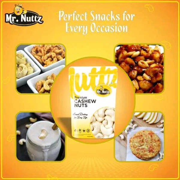 Mr.Nuttz Whole (W320) Cashew 1kg (2 X 500g)