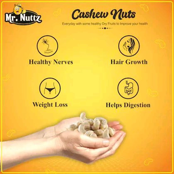 Mr.Nuttz Whole (W320) Cashew 1kg (2 X 500g)