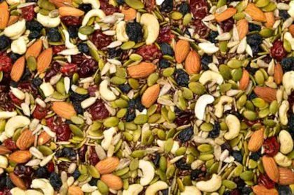 Freshtige Mix Dry Fruit|Panchmeva 100gms |Almonds, Cashews, Raisins, Seeds Assorted Seeds & Nuts (100 g)